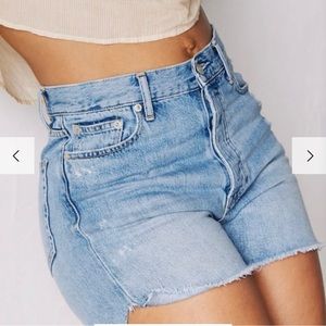 ABEL Vintage high rise jean short